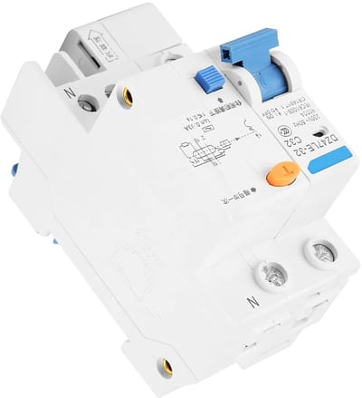 Stroomonderbreker - Veiligheidsschakelaar - Elektrische Veiligheid - Automatische Uitschakeling - 32A 30mA - Grijs