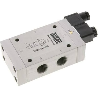 3/2 G1/2'' NC Magneetventiel 115V AC 1-10bar/14-140psi Airtec