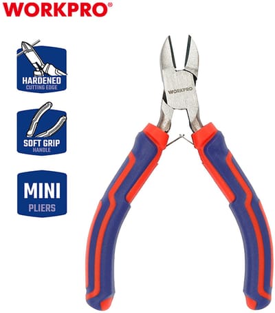 WORKPRO WP231096 Precisiezijkniptang 110 mm CR-V professioneel