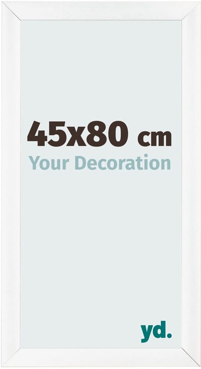 Your Decoration - Fotolijst 45x80 cm - MDF - Wit Mat - Pisa