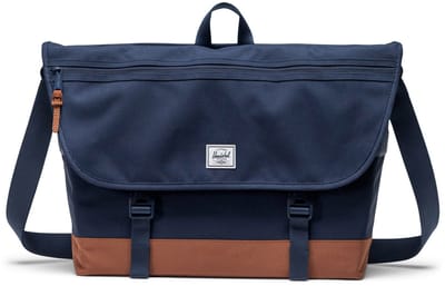 Herschel Cove Messenger - Schoudertas 16 50 cm (navy/saddle brown)