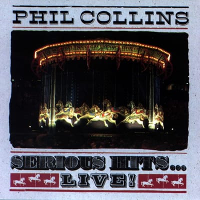 CD PHIL COLLINS Serious Hits Live 7821572 Atlantic 1990 US Rock Gebruikt black