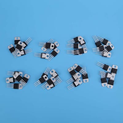 Transistor Assortiment Kit - Elektronica Componenten Set - Elektronische Circuits Bouwen - 40 Stuks 8 Types - LM317 TO-220