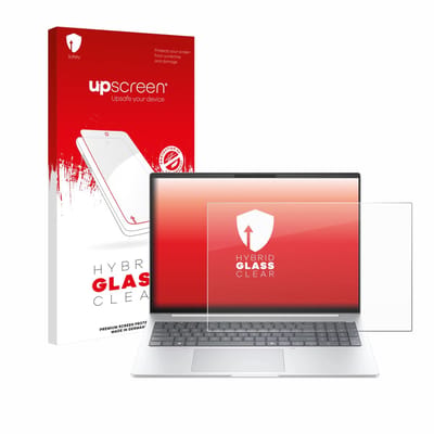 upscreen - Screenprotector voor HP EliteBook 8 G1a 16" - Folie Beschermfolie Beschermglas transparant