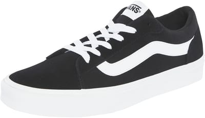 Vans Dames Vero LS Sneaker Skate Schoen VN000VA3BA21 Zwart Wit