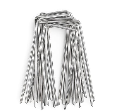 Solidchoice - Set van 20 Grondankers van 100 mm voor Tuin en Tentbevestiging
