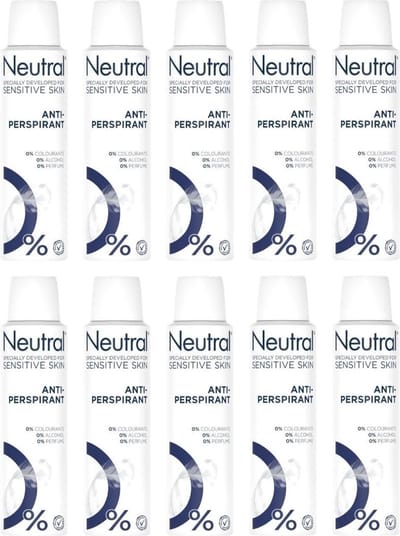 Neutral Deo Spray Sensitive Skin - JUMBOPAK - 12 x 150 ml - Voordeelverpakking