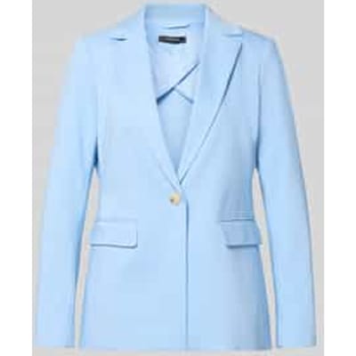 Getailleerde blazer met klepzakken dames COMMA