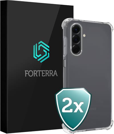 Hoesje 2 Stuks - Geschikt voor Samsung Galaxy A26 - Sterk & Shockproof - Back Cover - Siliconen Case - Telefoon Hoes Shock Proof - Transparant