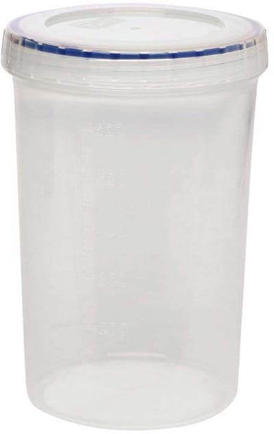 Dailygoods- Ronde Container 760 ml - Lucht/waterdicht - Siliconen Afdichting - Duurzaam - Vriezer/Magnetron Safe - Ideaal voor Voedsel Bewaren - Voedselcontainer