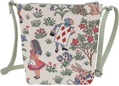 Signare - Elegant smal tasje - Gobelin - Alice in Wonderland - Charles Voysey