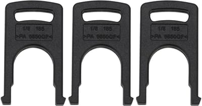 Dailygoody - U Clip Klem voor Hogedrukreiniger - Duurzame Klemmen - 3 Stuks - Zwart - Vervanging voor Karcher K-serie - Handig en Sterk - Geschikt voo...