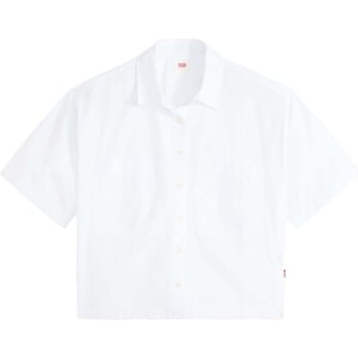Overhemd Levis Harlie Ss Cropped Shirt