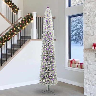 vidaXL - Kunstkerstboom - Groen - 300 - cm - PVC - en - Staal - en - Kunststof