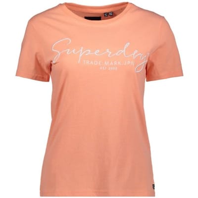 Superdry Alice Script Dames T-shirt - Maat S