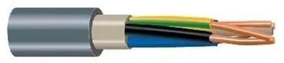 YMvK kabel 5G2,5 Dca grijs ring 50 meter