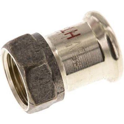 Perskoppeling - 18mm & Rp 1/2'' Persmof - Koperlegering