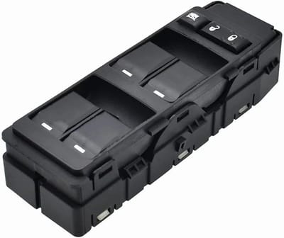 Raamschakelaar - Elektrische Raambediening - Auto Onderhoud - Snelle Reactie - 2.54 cm - Zwart