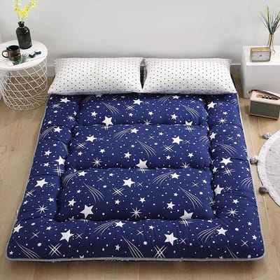 Opvouwbaar Matras - Vloer slaapkussen - Comfortabel slapen - Drielaagse constructie - 8 cm dik - Stijl 6