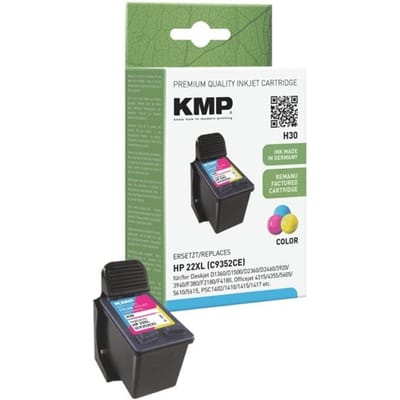 KMP Inktcartridge vervangt HP 22, C9352AE Compatibel Kleur H30 1901,4220