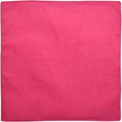 Haarsoires Haarband Bandana Zakdoek 55cm – Basic – Fuchsia Roze - Multifunctioneel Accessoire voor Haar, Festivals en Mode - One Size & Unisex