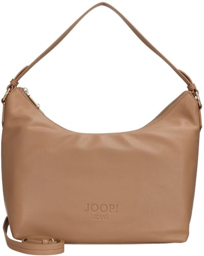 JOOP! schoudertas Lettera Dalia Hobo Sand Lichtbruin