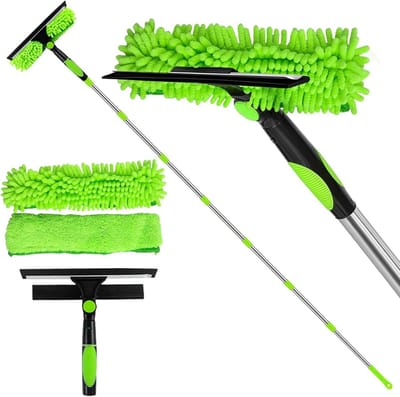 Core® Ramenwasser Telescopisch - Ramenwasser - Ruitenreiniger - Groen - ‎45cm x 17cm x 10cm