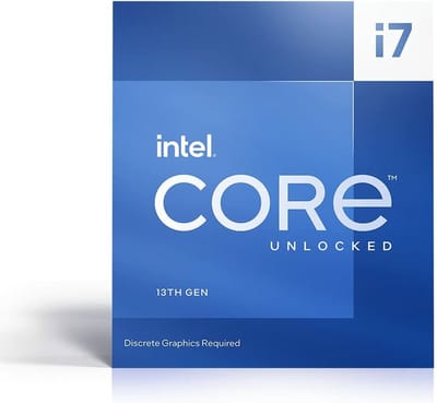 Intel Core i7 13700F Boxed - Desktop processor - CPU - 16 core - 2,1GHz-5,2GHz - Socket 1700 - Inclusief koeler