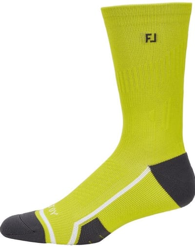 Footjoy Heren Golfsokken Tech D.R.Y. Crew Lime Maat 41-46