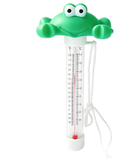 Zwembad Thermometer - Water Monitor - Water Temperatuur - Drijvend Ontwerp - 19 Centimeter - Grote Krab