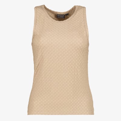 TwoDay dames singlet beige - Maat S