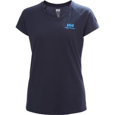 Helly Hansen Nord Graphic Drop T-shirt Met Korte Mouwen Blauw S Vrouw