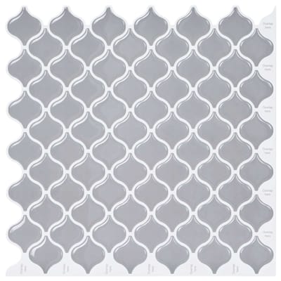 vidaXL - Lanturn - Tegel - 50 - st - Grijs - 27 - x - 27 - cm - Polyurethaan - en - PET