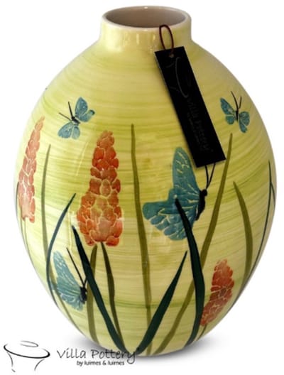 Vaas - Villa Pottery - Woondecoratie - Keramiek - Decoratie - Quinn 4 Vaas