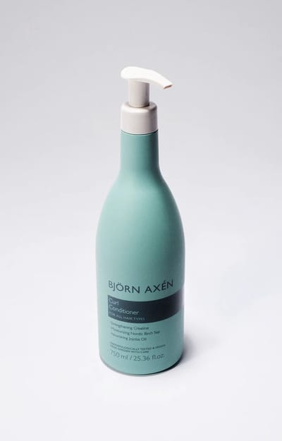 Björn Axén Curl Conditioner 750ml – Salonverpakking - Intensief Verzorgende Conditioner Voor Krullend Haar - Hydrateert, Versterkt En Definieert Krullen - Anti-Pluis - Vegan - Voor Zachte, Veerkrachtige En Glanzende Krullen