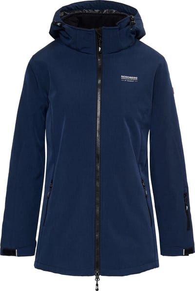 Nordberg Olla Dames Gevoerde Softshell Ls04601-de - Kleur Groen - Maat S