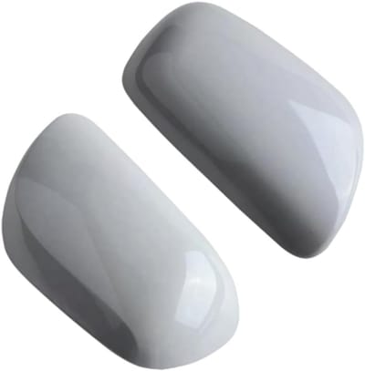 Unpainted Grijze Vervangende Auto Deur Spiegelkap, Universele Set voor Links en Rechts, Geschikt voor Toyota Corolla 2007-2013, Duurzaam en Eenvoudig te Installeren