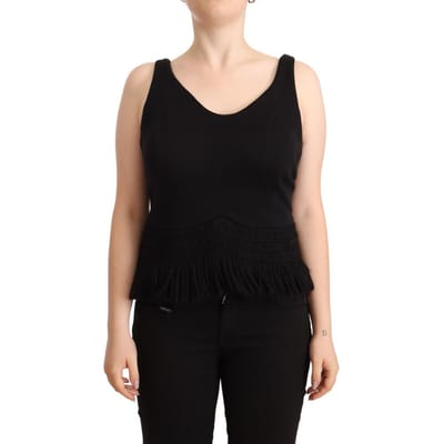 Ermanno Scervino Mouwloze Brei Top