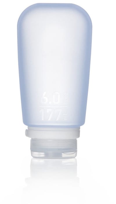 Human Gear - GoToob+ - reisflesje - flacon - herbruikbaar - lekvrij - lichtgewicht - XL - 177ML - Blue
