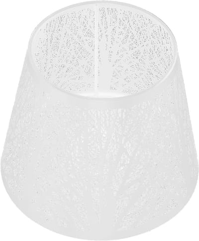 Lampenkap Smeedijzer met Boompatroon 19x15x13 cm - Lichteffect voor Tafellamp en Vloerlamp in Slaapkamer, Woonkamer en Kantoor