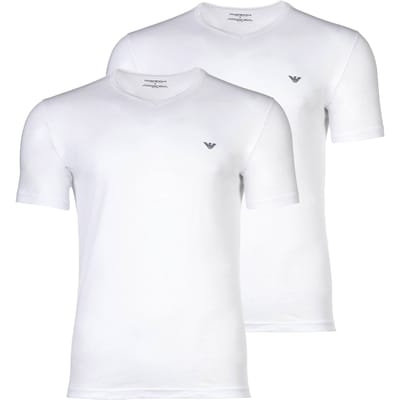Emporio Armani  T-shirt Korte Mouw 2-PACK CREW NECK T-SHIRT AF14132