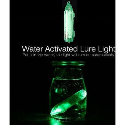 LED Onderwater Vislicht Inktvis Aas Lokker 150 uur Levensduur 300M white