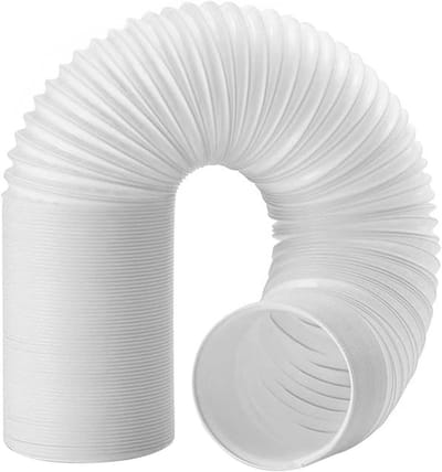 Afvoerslang Airco - Ventilatieslang Airconditioning - Ventilatie Verbeteren - Brede Compatibiliteit - 15 cm diameter - Zwart
