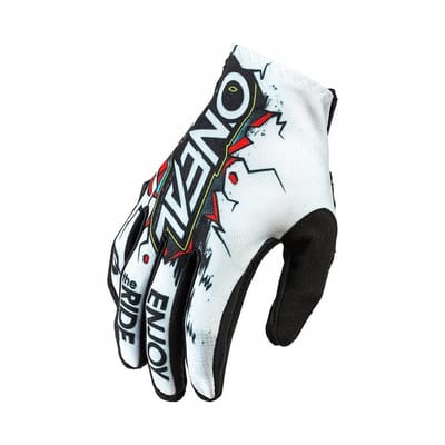 Oneal Matrix Villain Handschoenen Wit,Zwart XL Man