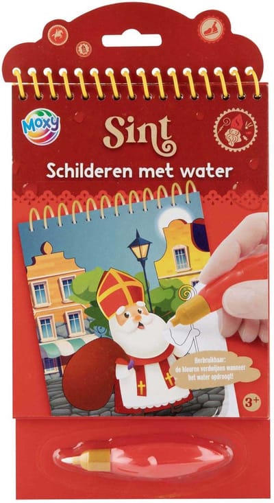 Sinterklaas Schilderen met Water