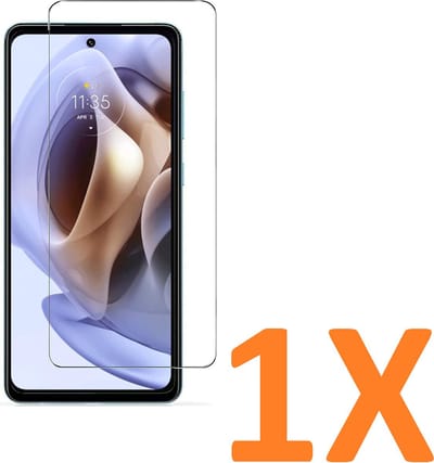 Screenprotector Glas - Tempered Glass Screen Protector Geschikt voor: Motorola Moto G31 / Motorola Moto G41  - 1x