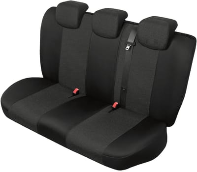Autostoelhoezen - Ares - Maat: L-XL - Zwart