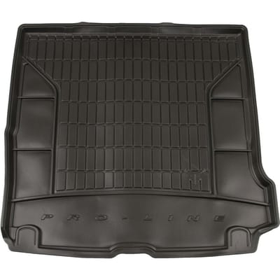 Frogum - DryZone - Kofferbakmat 3D met Organizer - Geschikt voor VOLVO V90 II Kombi vanaf 2016 - Geen verstelbare laadvloer - TPE Rubber - Zwart