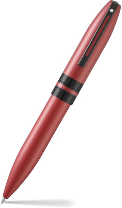 SHEAFFER - Balpen - Icon - E9111 - Metallic Red Black- PVD Trims - SF-E2911151K