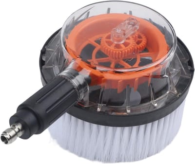 Hogedrukreiniger Borstel - Roterende Schoonmaker - Auto Boot Terras - Snelle Koppeling - 1/4 Inch - Blauw